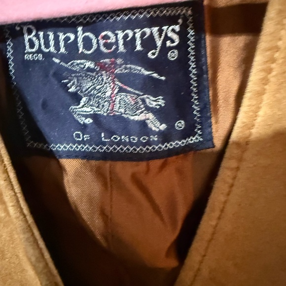Burberry vintage brown suede vest Women’s size 8 - Picture 4 of 7